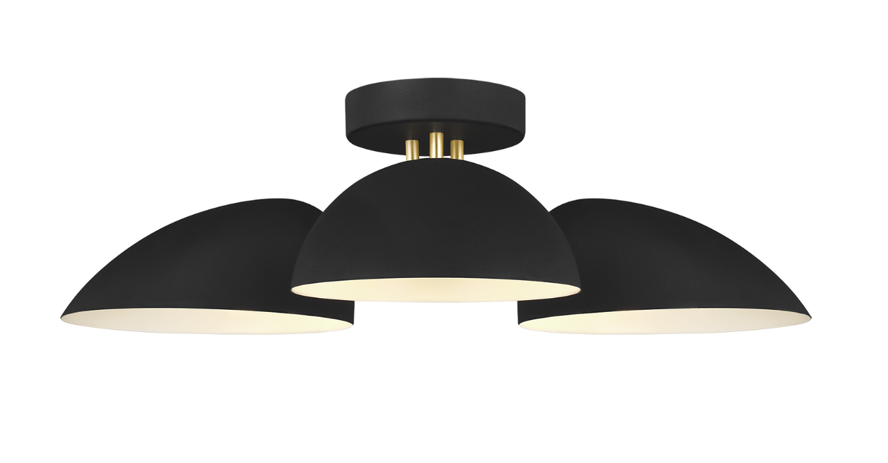 Create a Stylish Ambiance with the Damp Rated Jane Semi-Flush Mount Fixture