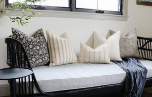 6 Ada Stripe Pillow Cover in Sofa