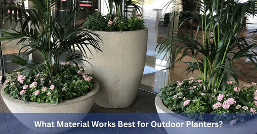 What Material Works Best for Outdoor Planters?