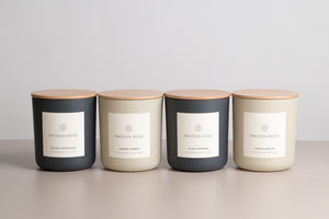 Sea Salt Rosewood Soy Candle