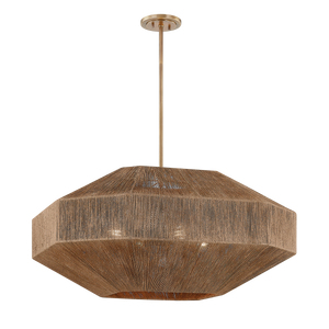 Laken Chandelier – Rustic Elegance with Modern Texture