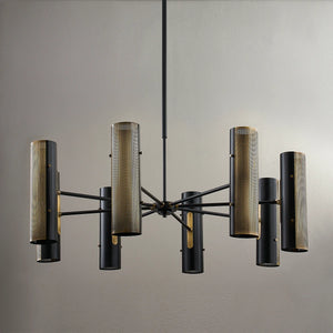 Mikka Chandelier – Modern Drama with Industrial Edge