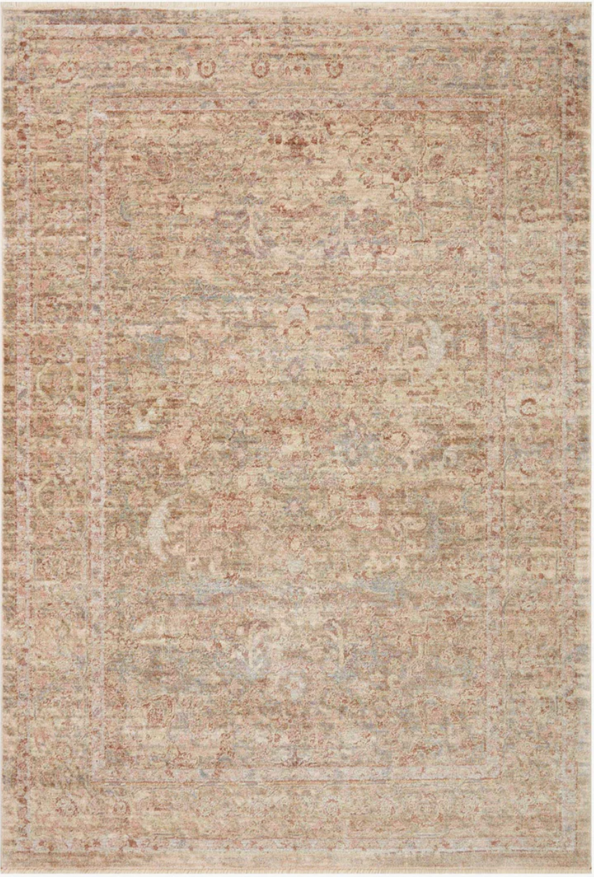 Sonnet Rug (Moss/Natural) – A Masterpiece of Timeless Elegance