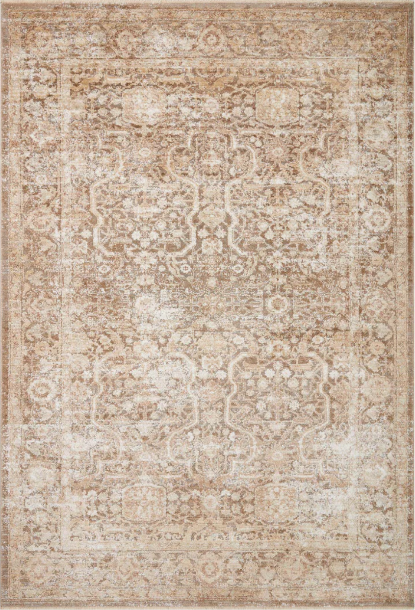 Sonnet Rug - Mocha/Tan | A Blend of Tradition and Modernity