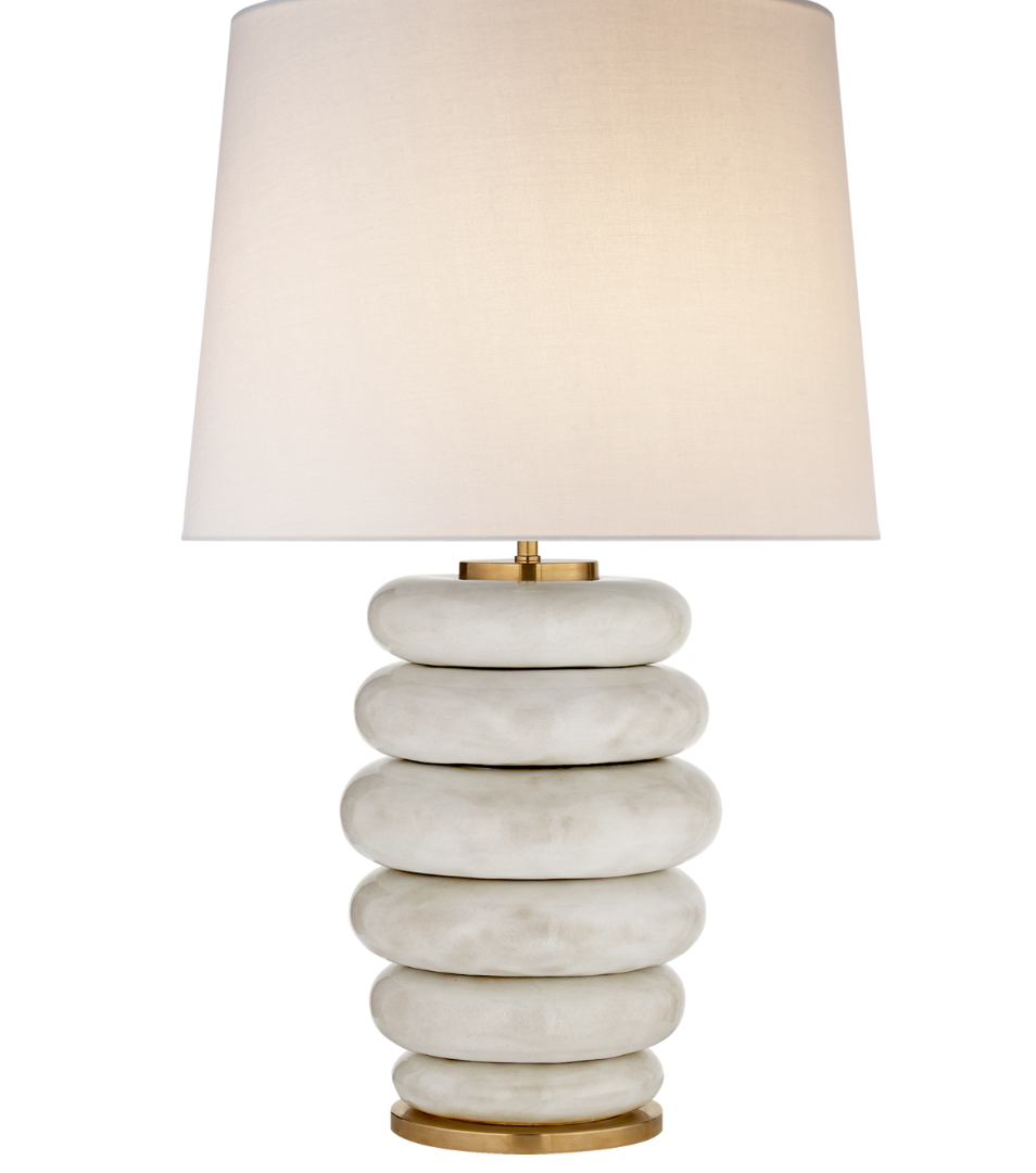 Elegant Lighting Solution: Phoebe Stacked Table Lamp