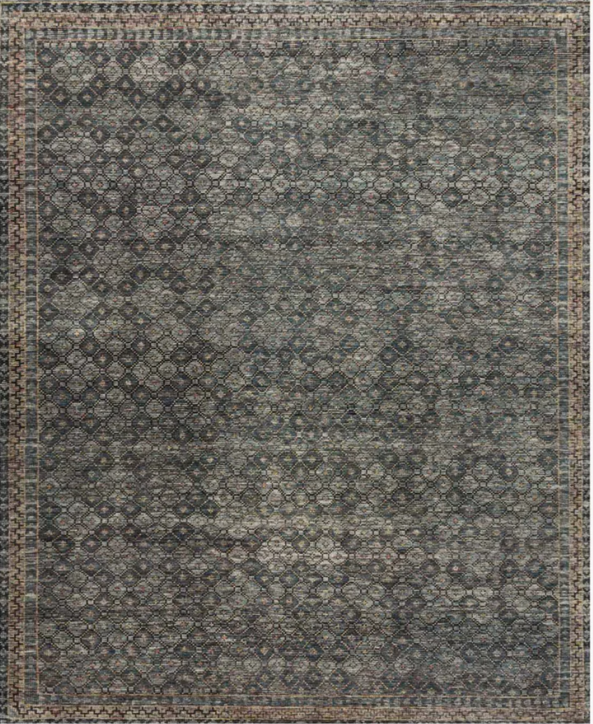 Amara Rug- Ink/Turquoise