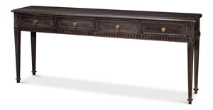 Dennis Console Table – A Statement of Artful Detailing