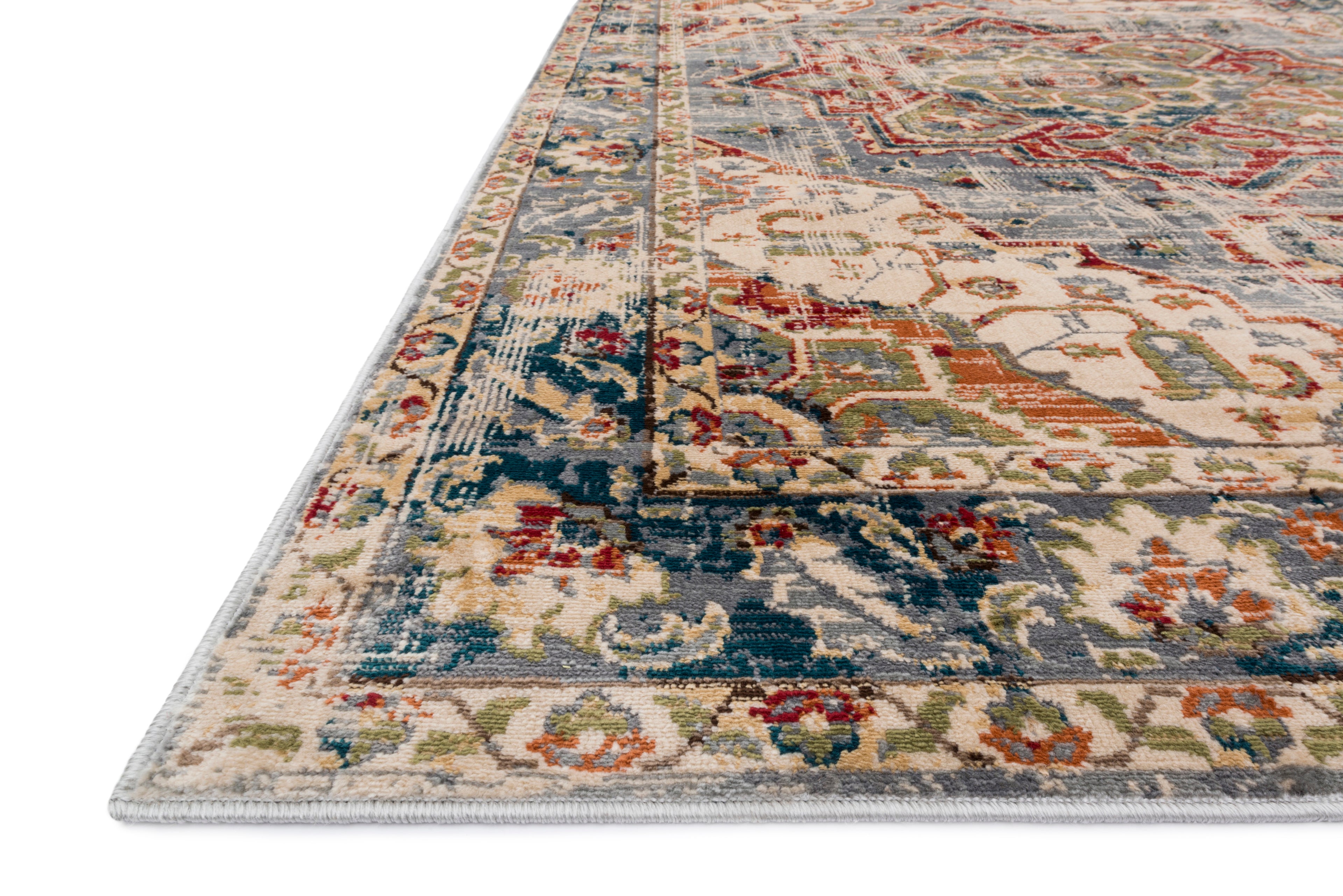  Isadora Rug: a blend of antique-inspired motifs and modern hues for a captivating design.