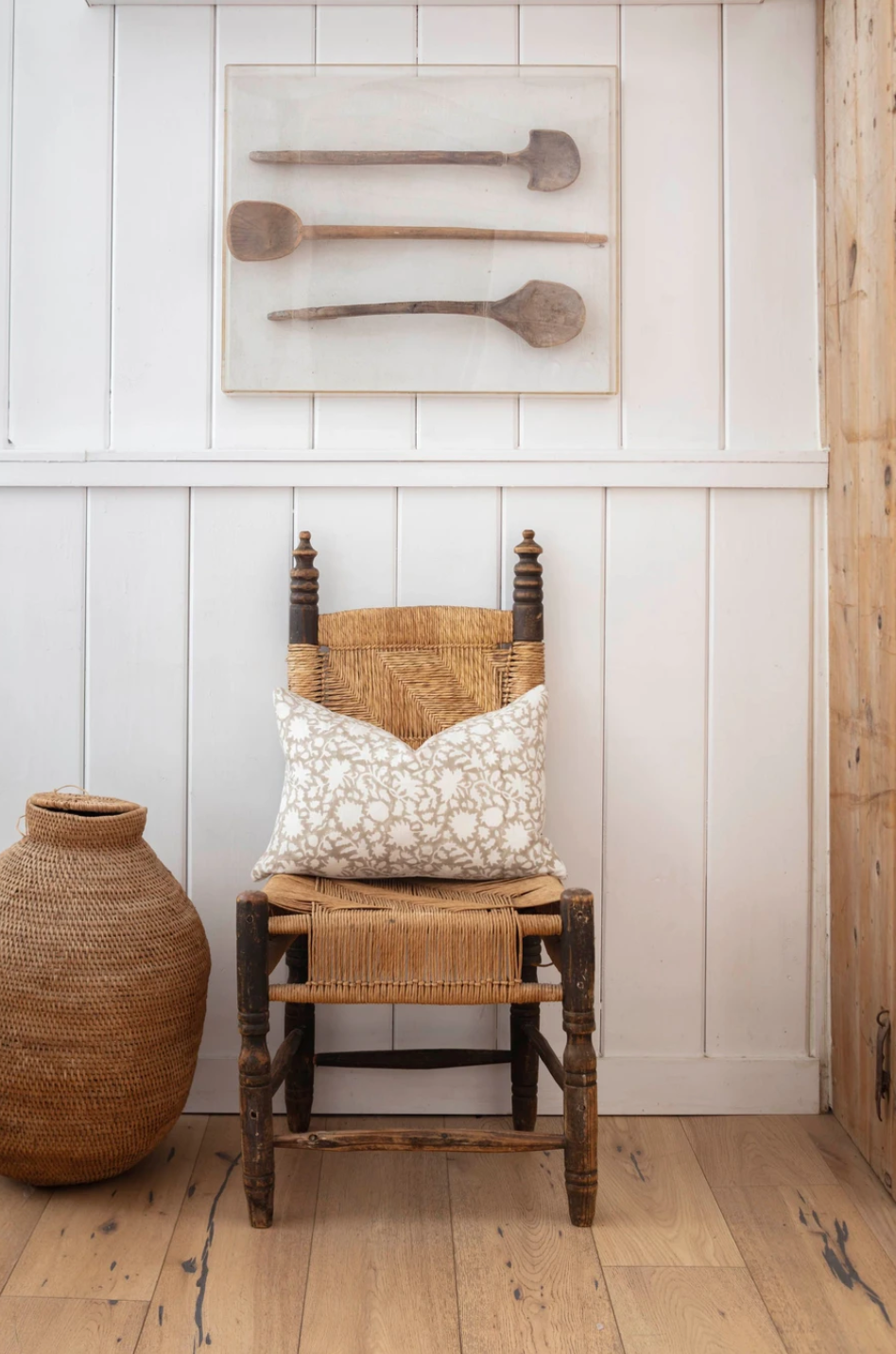 Warm Up Your Space: Mavis Tan Floral Pillow Cover