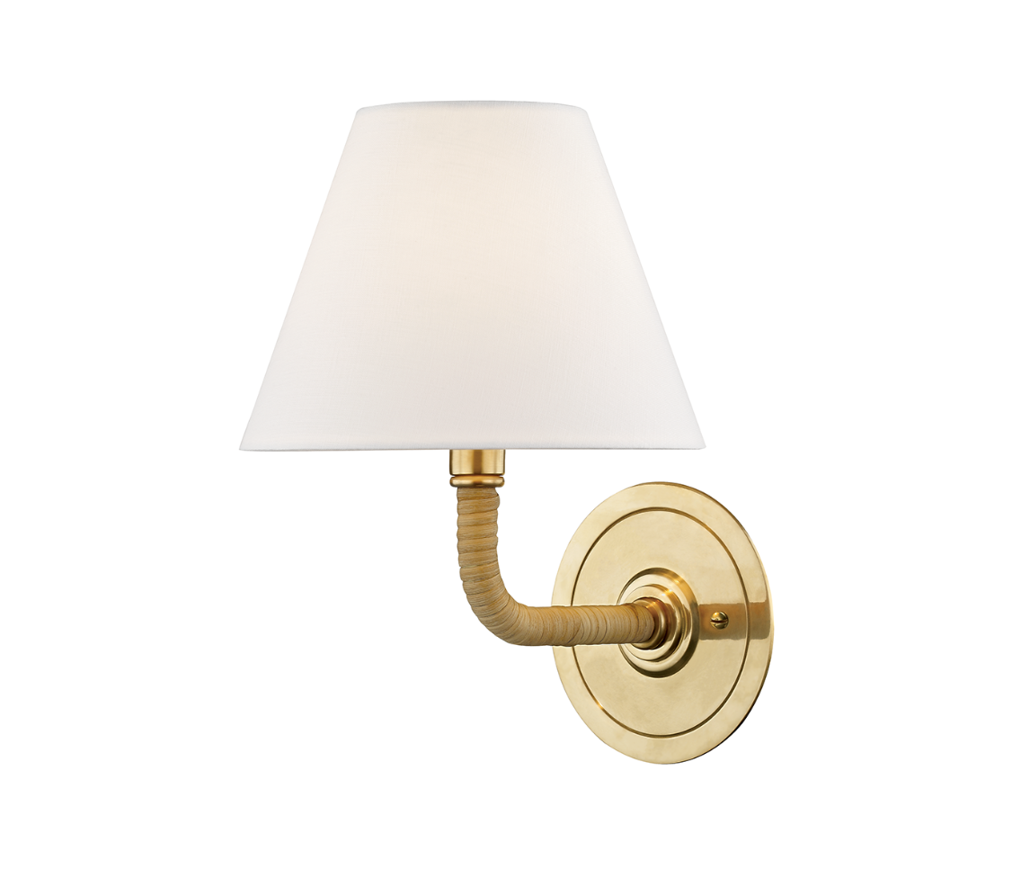 Curves Wall Sconce: Timeless Elegance with Natural Design