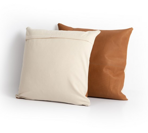 Whiskey & Ivory Chic: Elevate Seating with Dutton Pillow Duo
