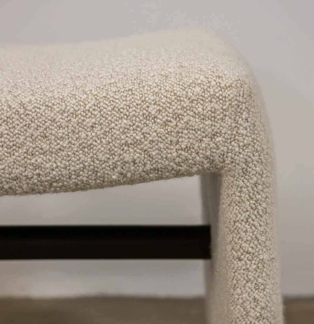 Blake Stool: Handcrafted Elegance for Timeless Living Spaces, Top Write Corner Original Image