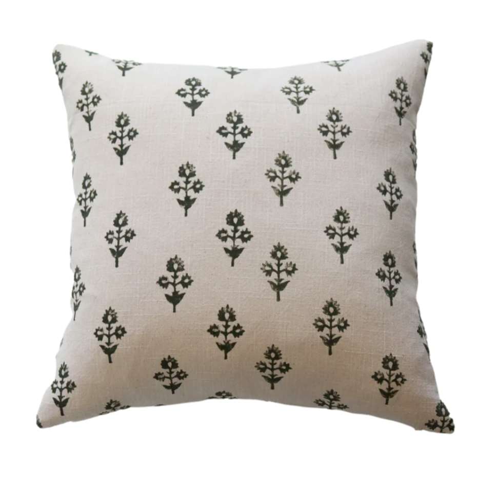 Aspen Pillow Cover - Dark Green Delight!, Original Photo, White Background