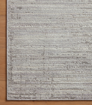 Silver Elegance: Arden Rug in Shades of Grey Original Photo, Bottom half