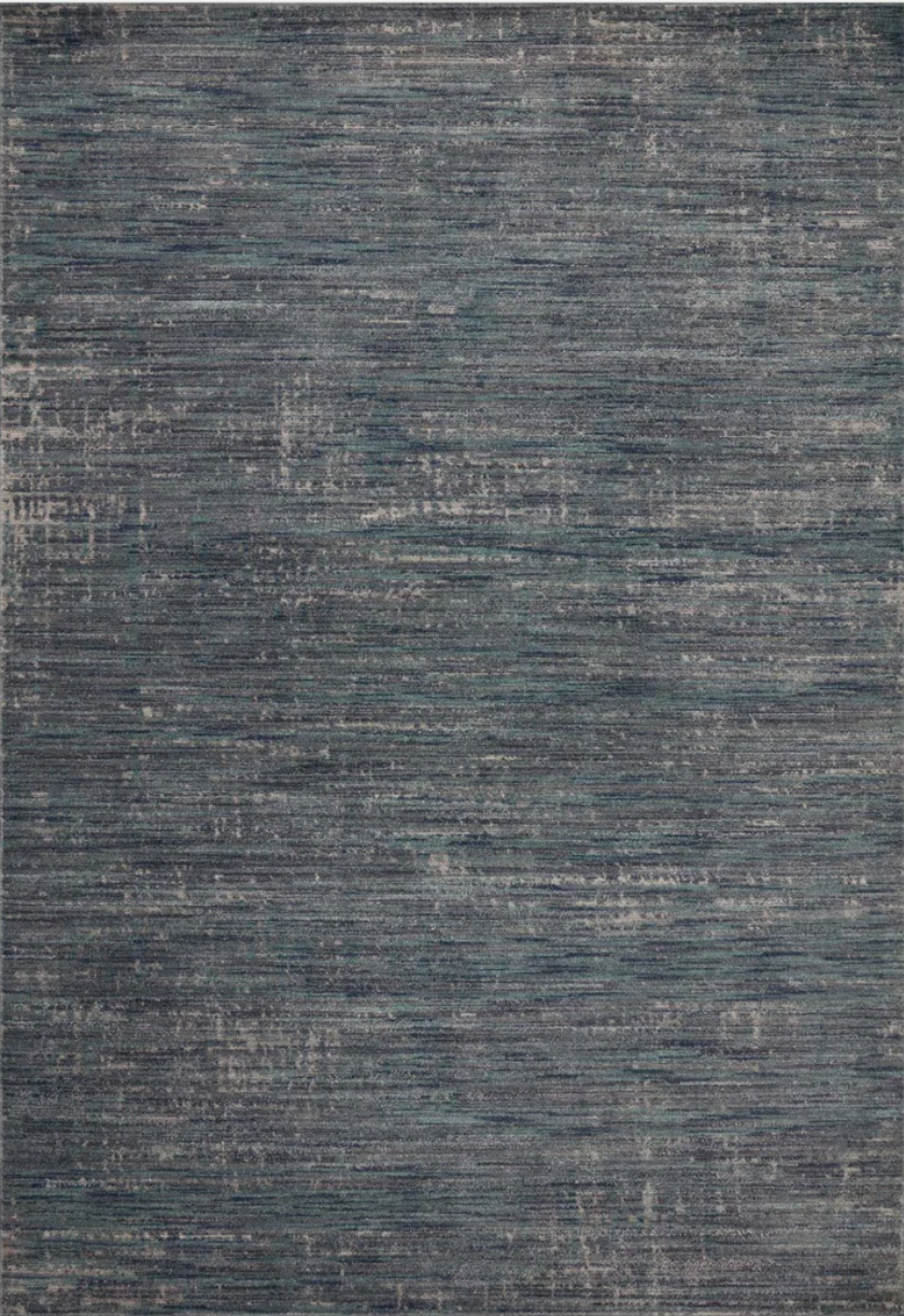 Arden Rug in Ocean/Grey - Original Image. Stripes of Style!