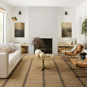 Colton (Natural/Black): Elevate Your Space with Ethical Hand-Woven Luxury