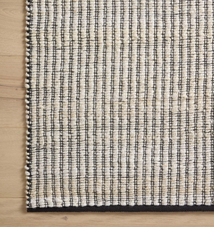 Colton (Ivory/Black) Rug: Elevate Your Space with Hand-Woven Elegance