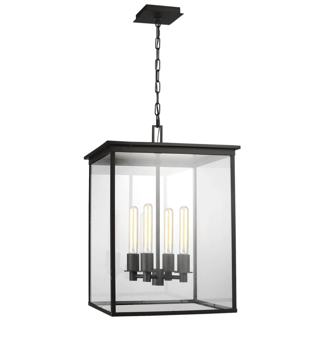 Illuminate Your Outdoor Space with Freeport Medium Hanging Lantern