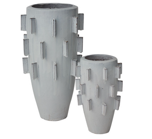 Ari Planters: Stylish Home for Your Blooms - Beauty Redefined! White Background