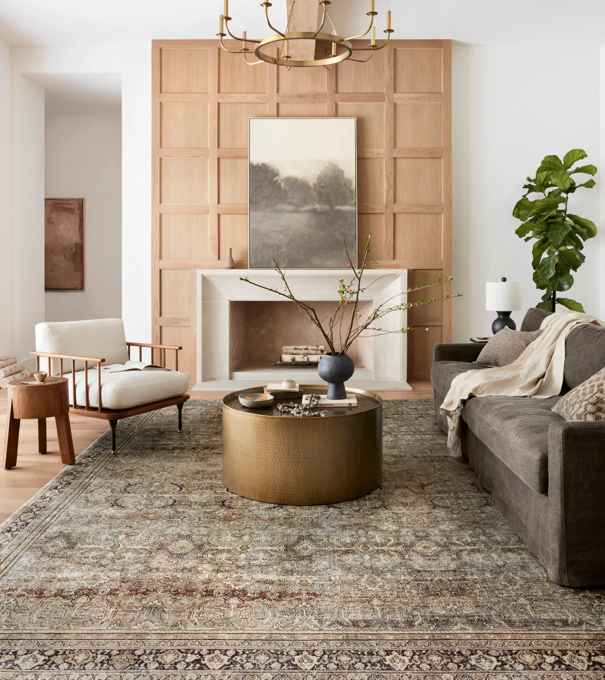 Transform Your Room with the Stylish Layla Olive Rug
